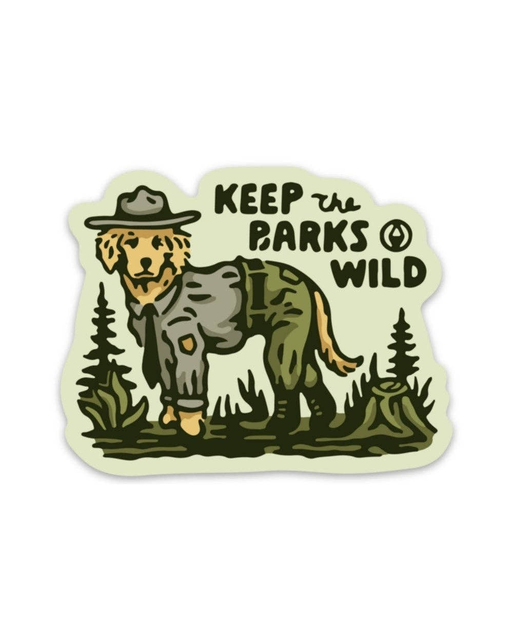 They say that dogs are our best cleanup companions…we agree! Nature deserves to be kept wild, just like your pup.

* Dishwasher safe
* Transparent vinyl with a matte finish
* 3" x 2.36"

We’re not your average outdoor brand...every sticker purchase helps 