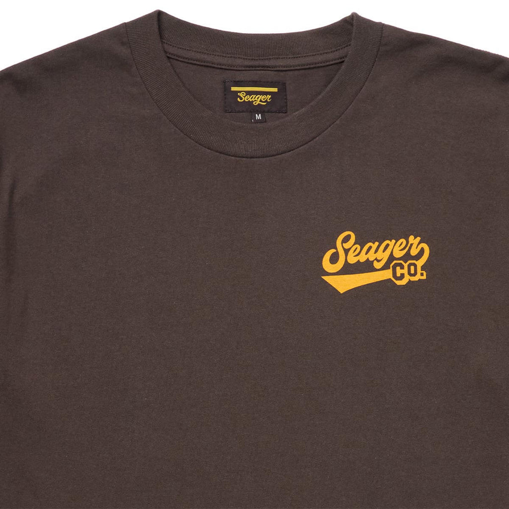 Seager- Backyard Chew Tee in Brown