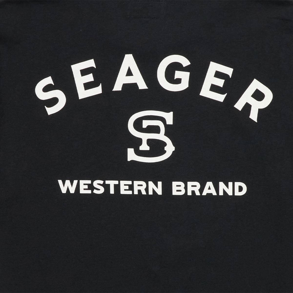 Seager- Branded Tee Black