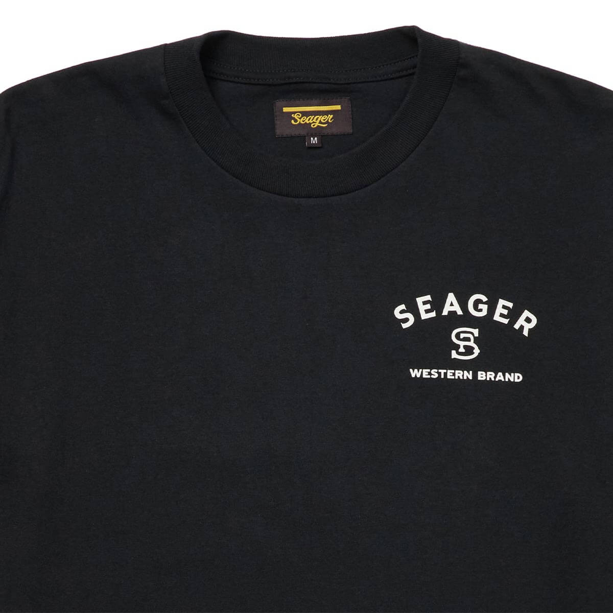 Seager- Branded Tee Black
