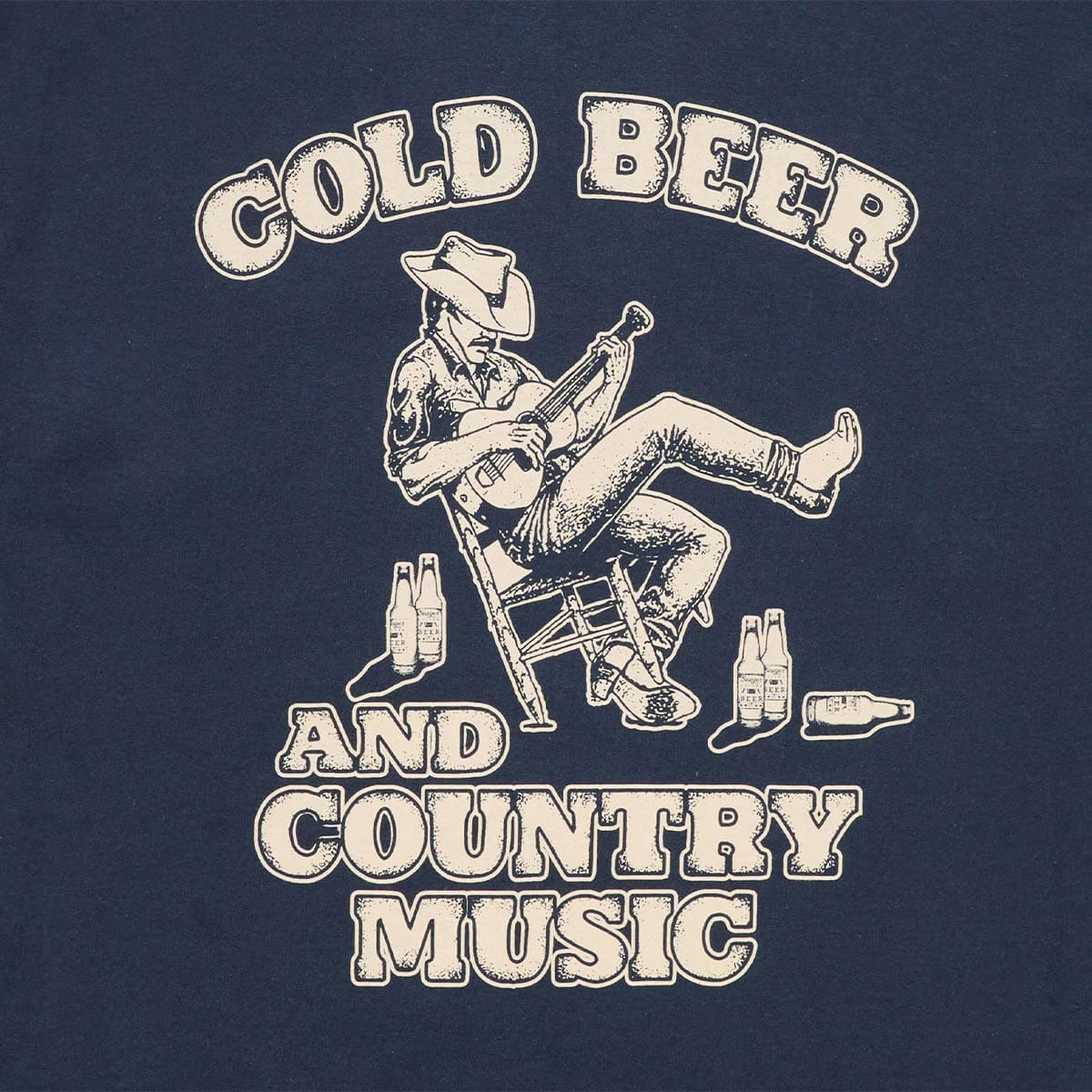 Seager- Country Music Tee Navy