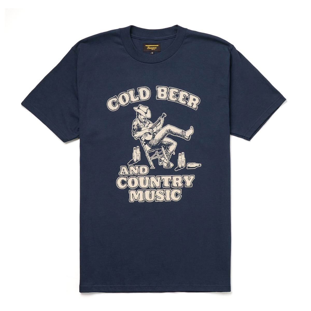 Seager- Country Music Tee Navy
