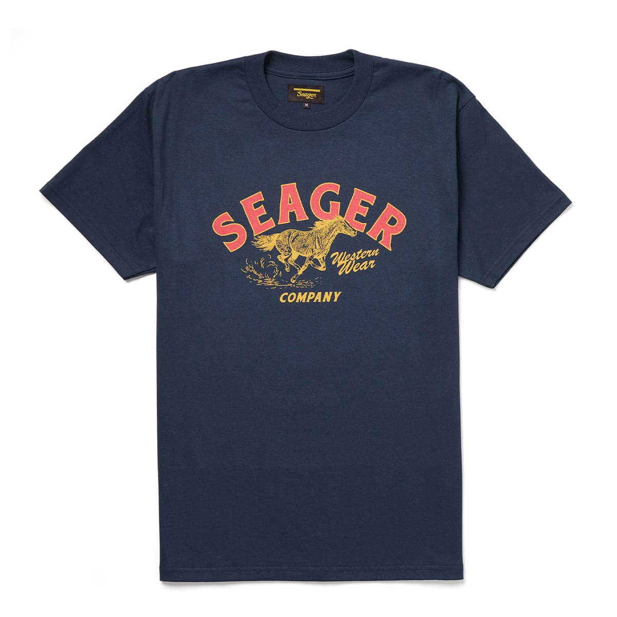 Seager- Heritage Tee Navy