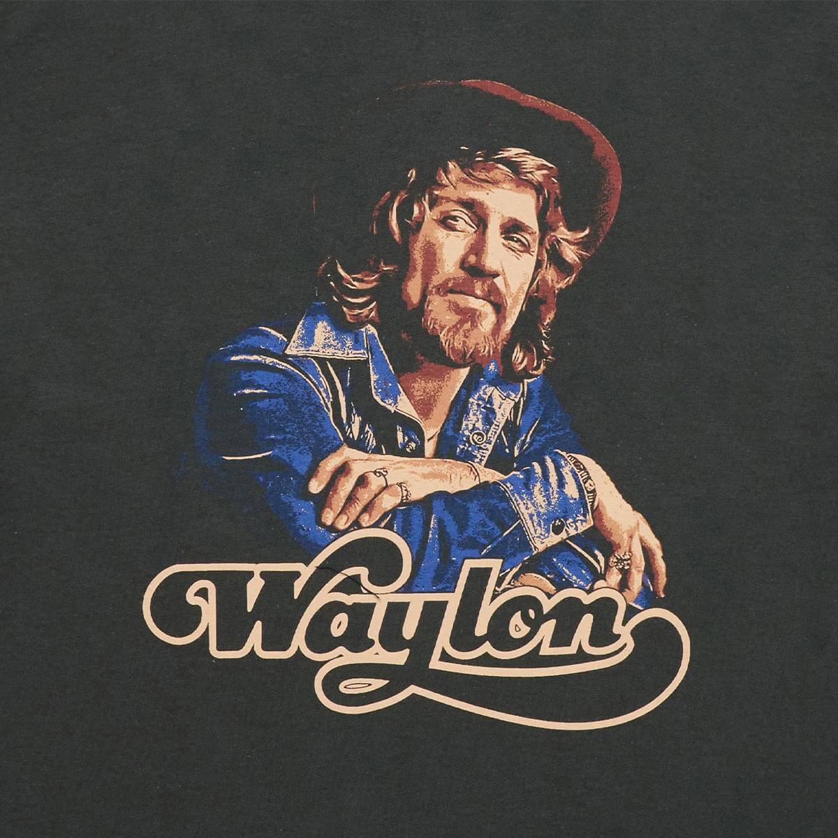 Seager- Seager x Waylon Jennings Heritage Tee Black