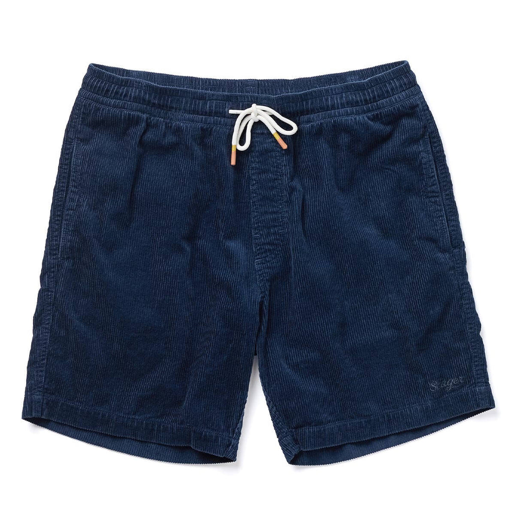 Seager- Yuma Cord Shorts Navy
