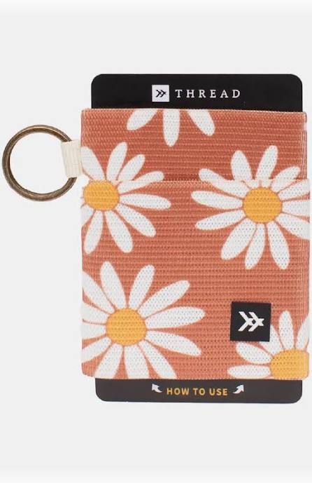 Thread Wallet- Elastic Wallet