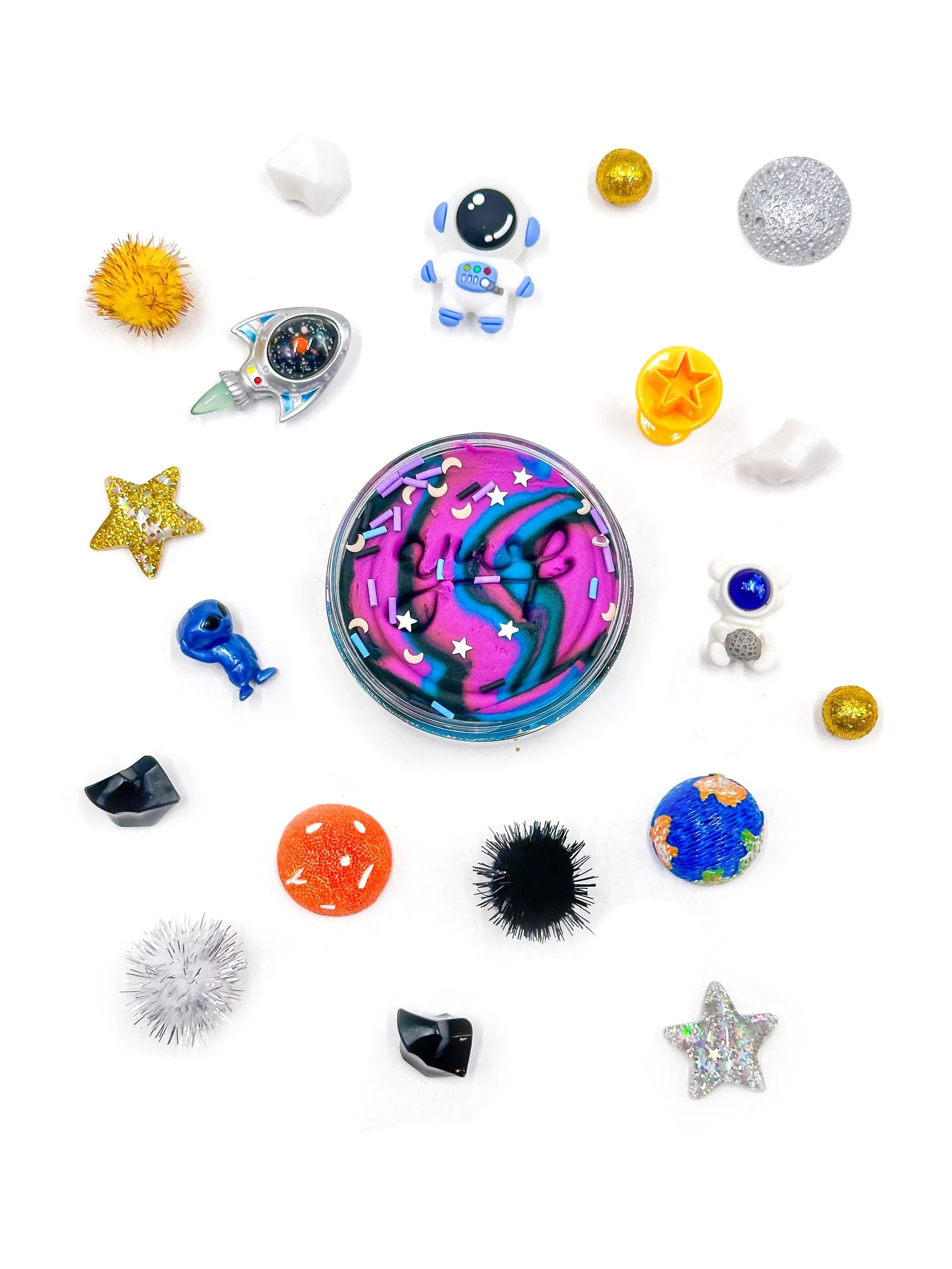 Young + Wild and Friedman- Space Grab & Go Dough Jar