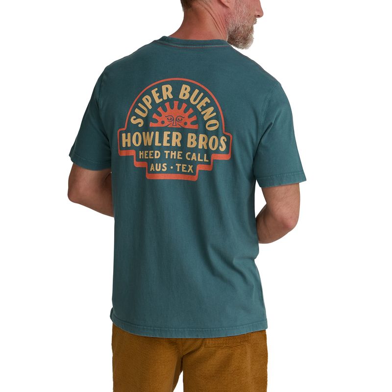 Howler Bros- Super Bueno Sol Cotton Pocket T-Shirt