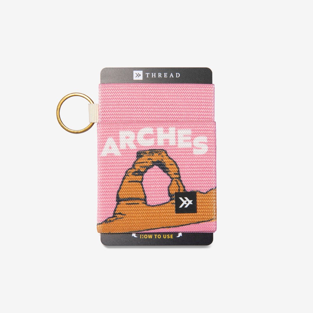 Thread Wallet- Elastic Wallet