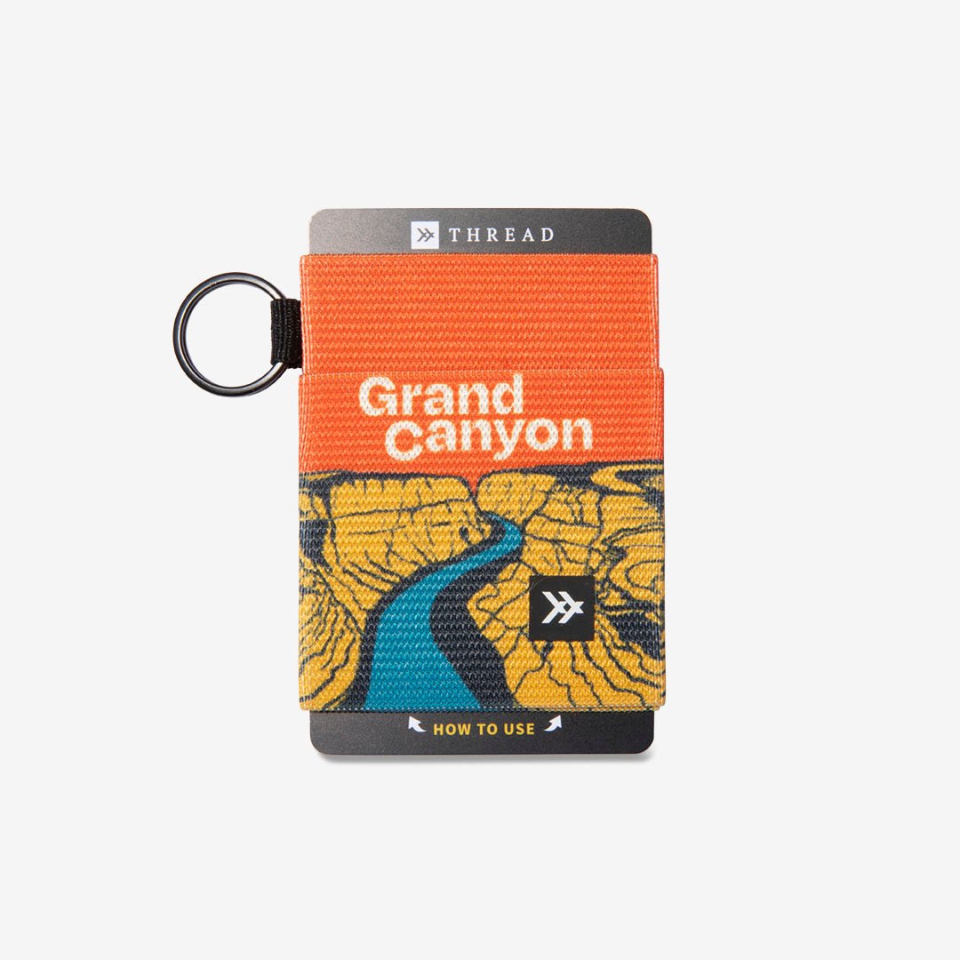 Thread Wallet- Elastic Wallet