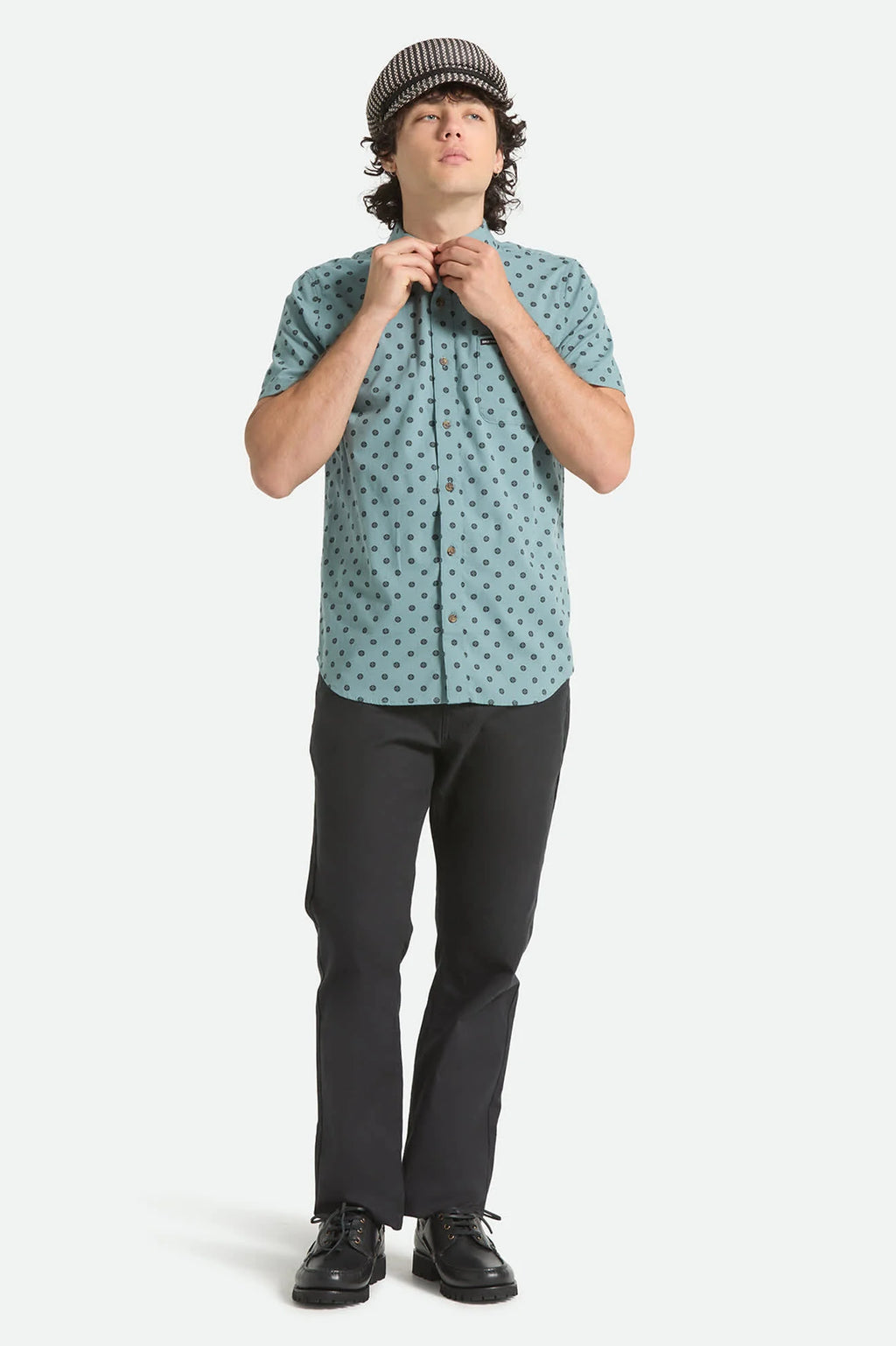 Brixton- Charter Print Shirt