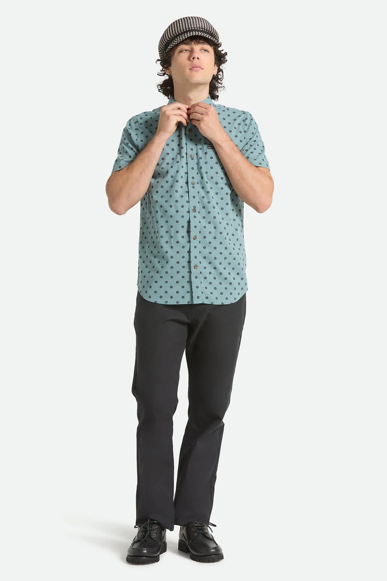 Brixton- Charter Print Shirt