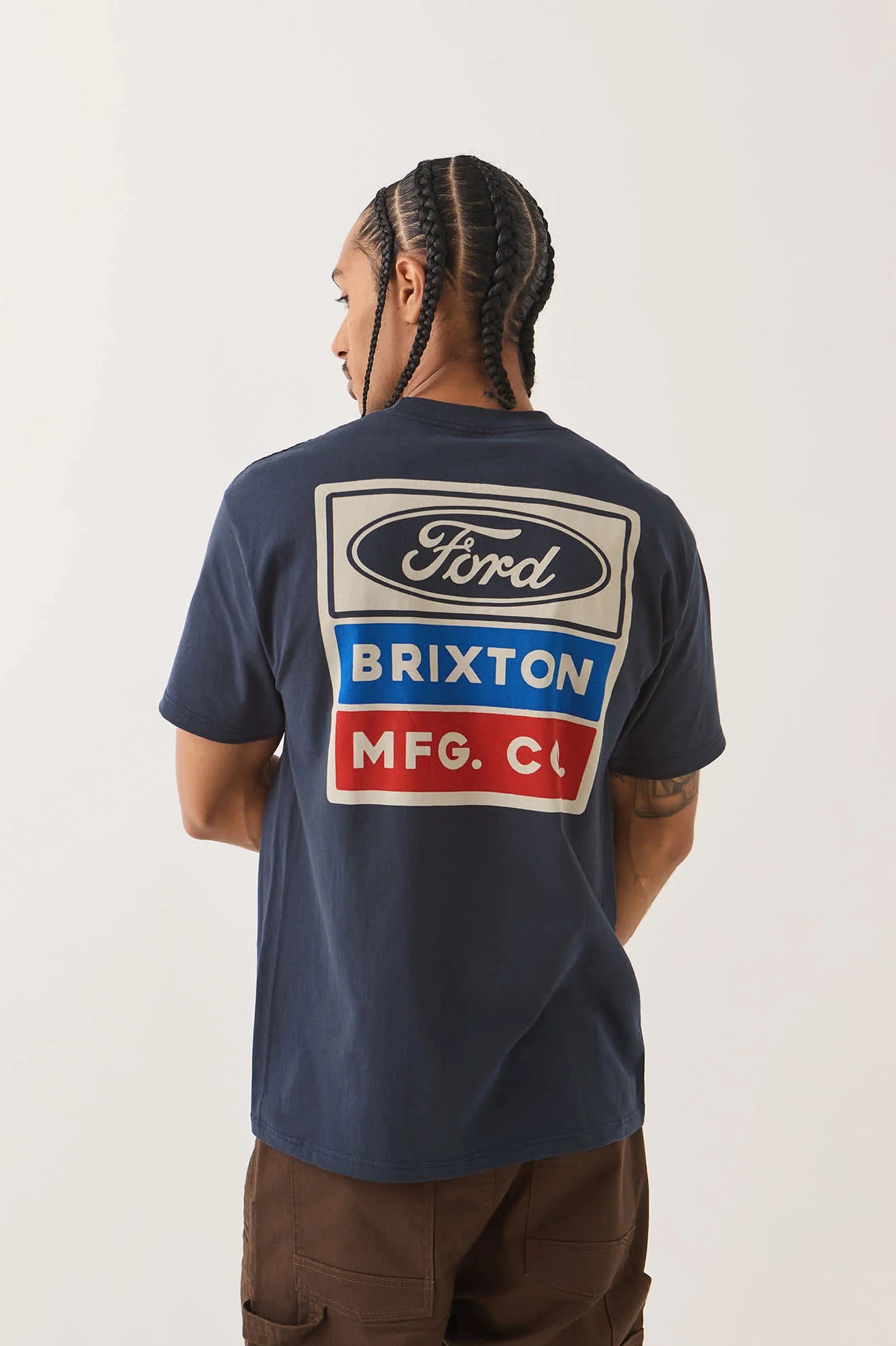Brixton- Ford Service Dept Pocket T-Shirt