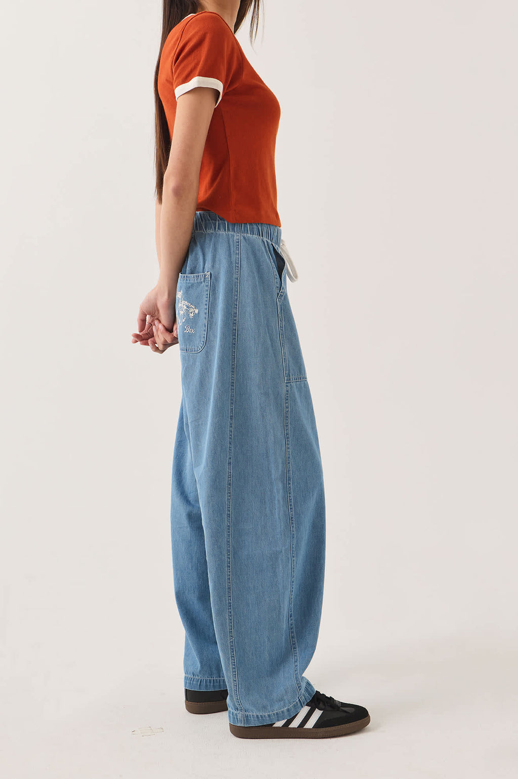 Brixton- Utility Everyday Barrel Pant
