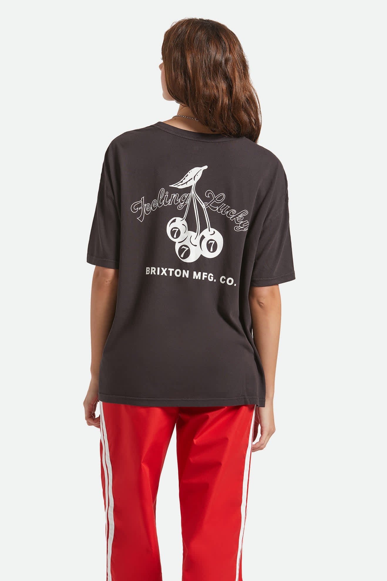 Brixton- Feeling Lucky Oversized Boyfriend T-Shirt