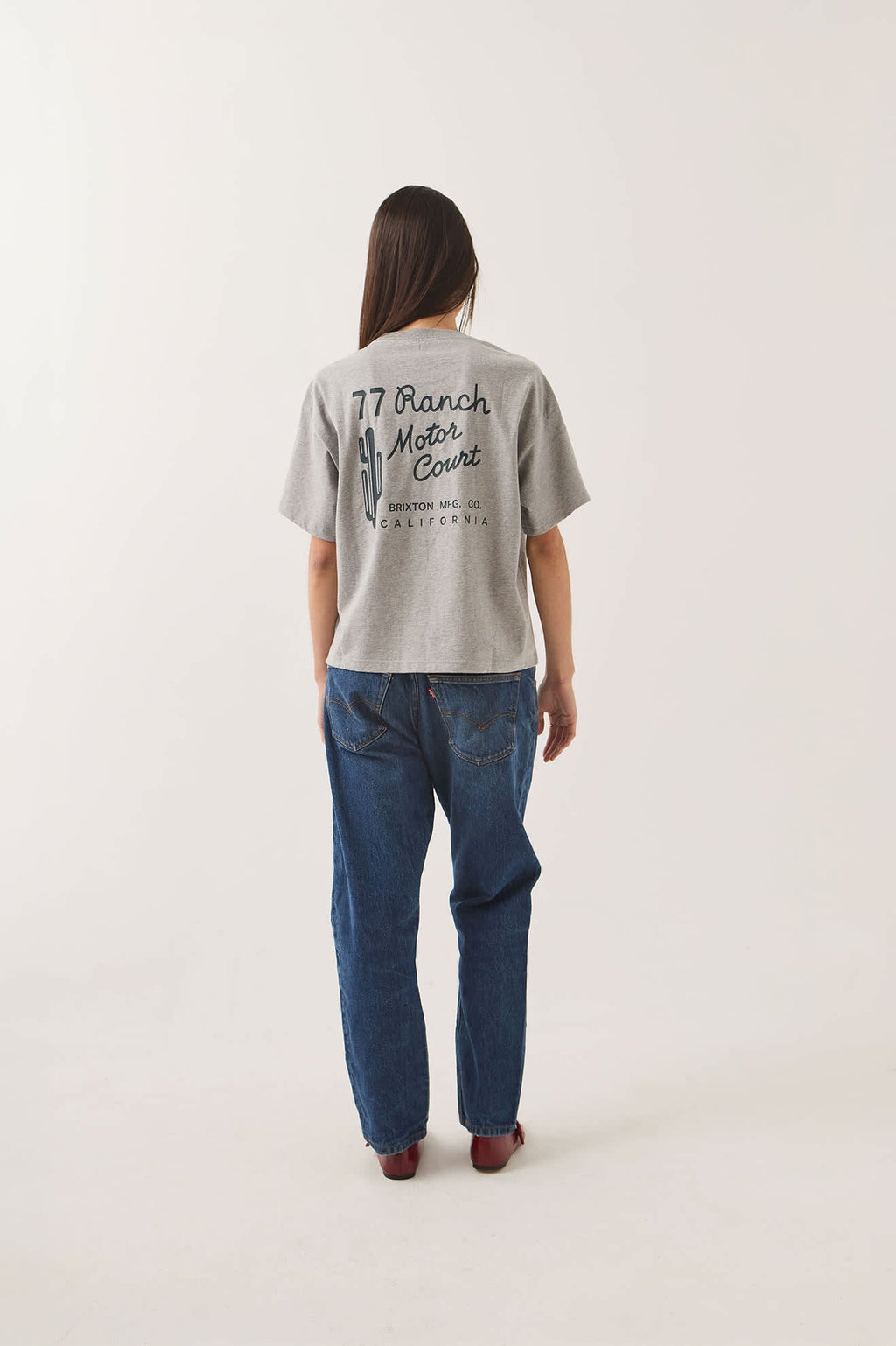 Brixton- Ranch Motor Court Boxy Crop Top
