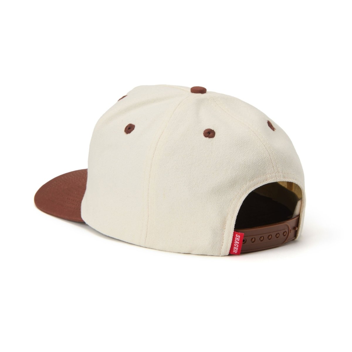 Seager- Wilson Snapback Cream/Brown