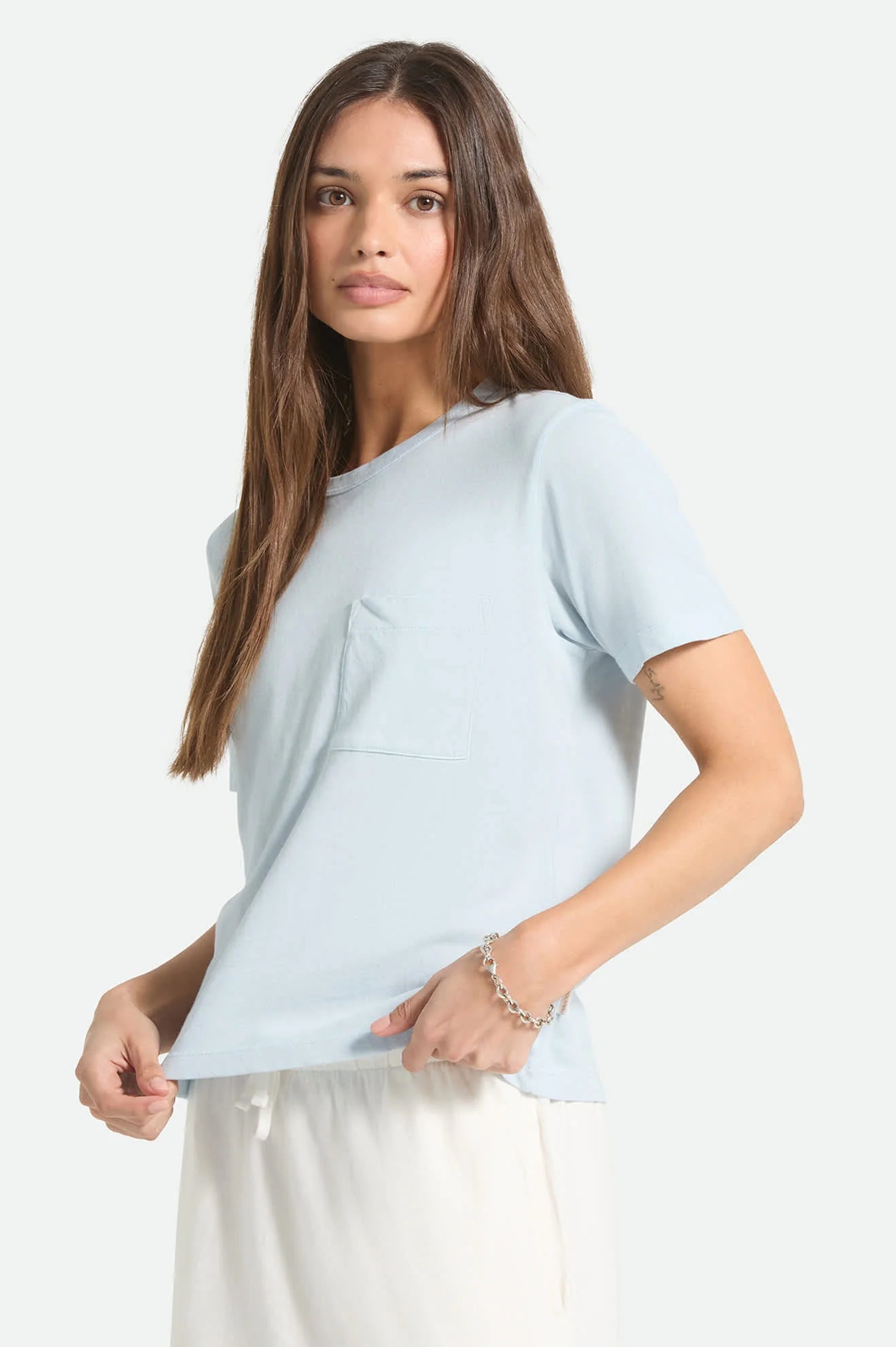 Brixton- Carefree Organic Garment Dye Perfect T-Shirt