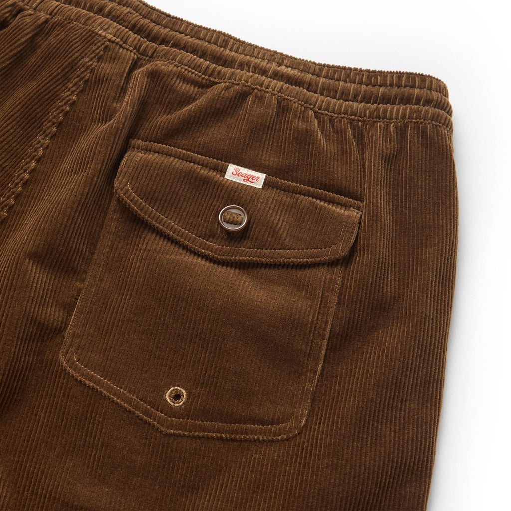 Seager- Yuma Cord Shorts Tobacco