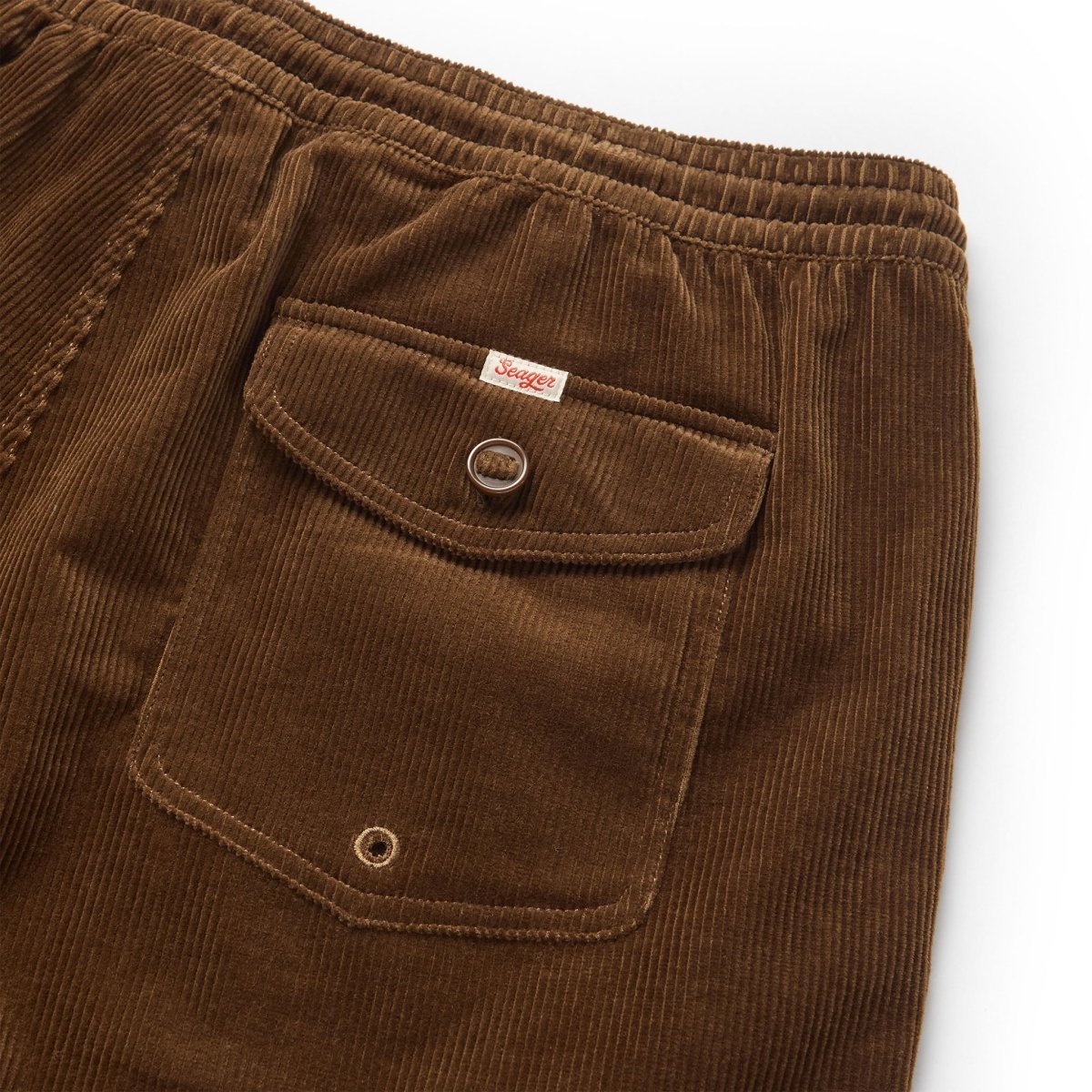 Seager- Yuma Cord Shorts Tobacco