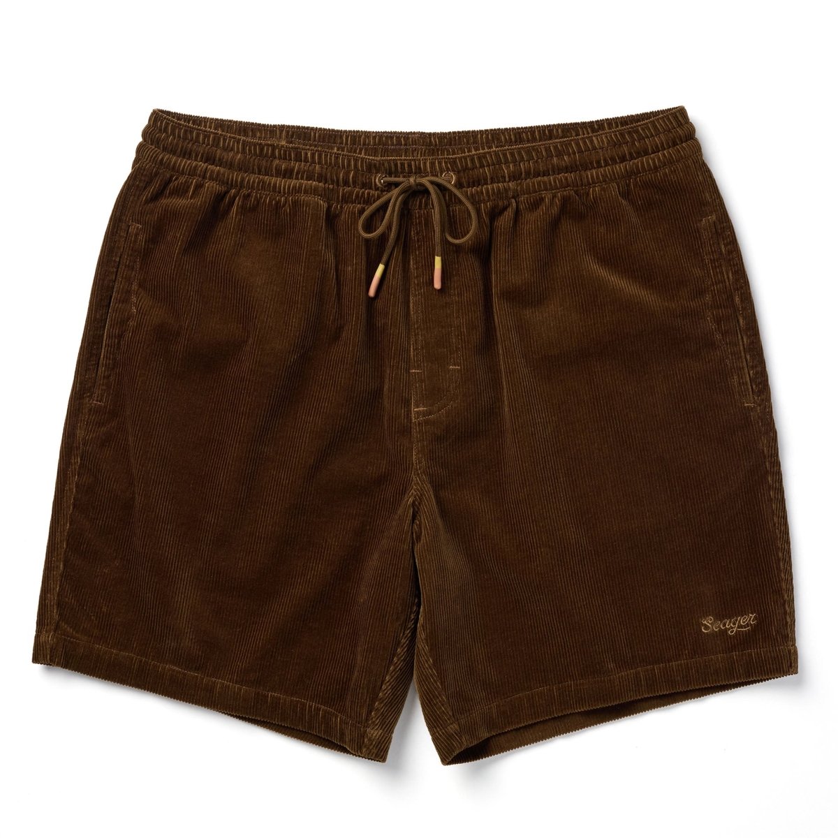 Seager- Yuma Cord Shorts Tobacco